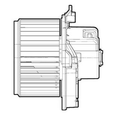 CTR Электродвигатель, вентиляция салона 1208264