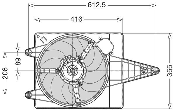 CTR Ventilators, Motora dzesēšanas sistēma 1209503