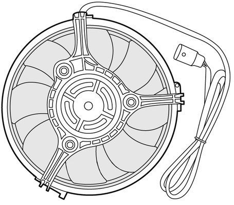 CTR Ventilators, Motora dzesēšanas sistēma 1209520