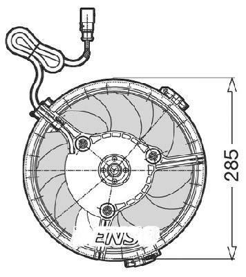 CTR Ventilators, Motora dzesēšanas sistēma 1209522