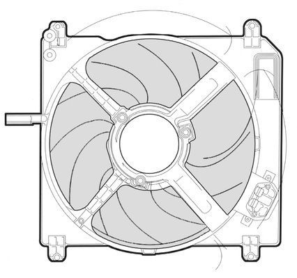 CTR Ventilators, Motora dzesēšanas sistēma 1209535