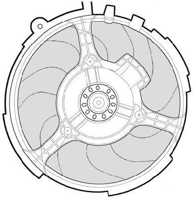 CTR Ventilators, Motora dzesēšanas sistēma 1209575