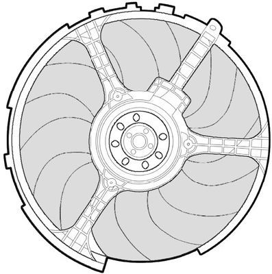 CTR Ventilators, Motora dzesēšanas sistēma 1209578