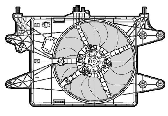 CTR Ventilators, Motora dzesēšanas sistēma 1209588