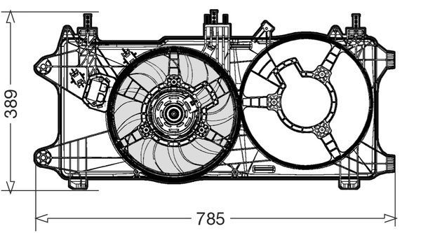 CTR Ventilators, Motora dzesēšanas sistēma 1209589