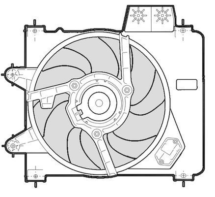 CTR Ventilators, Motora dzesēšanas sistēma 1209600