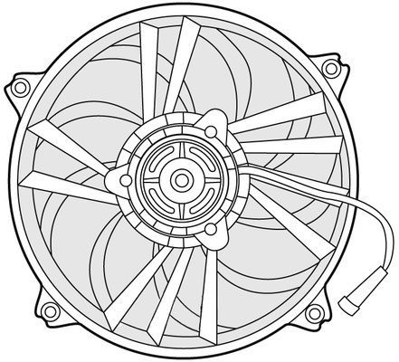 CTR Ventilators, Motora dzesēšanas sistēma 1209642