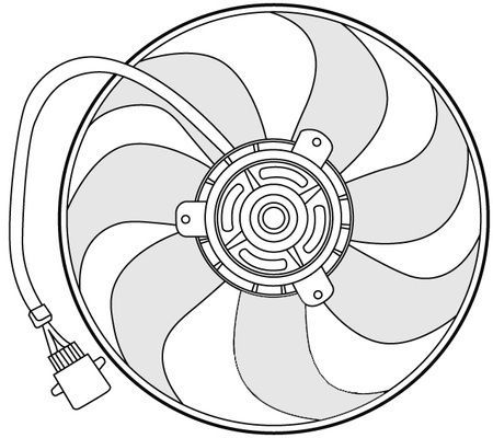 CTR Ventilators, Motora dzesēšanas sistēma 1209653