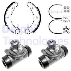 DELPHI Комплект тормозных колодок 683