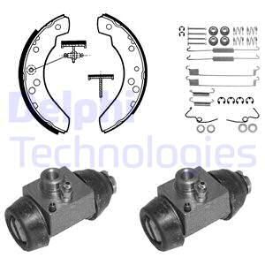 DELPHI Bremžu loku komplekts 795