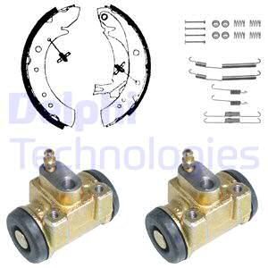DELPHI Bremžu loku komplekts 902