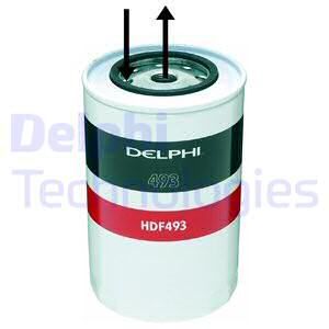 DELPHI Топливный фильтр HDF493
