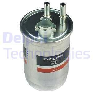 DELPHI Топливный фильтр HDF517