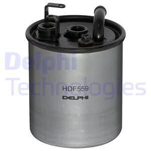 DELPHI Топливный фильтр HDF559