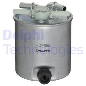 DELPHI Топливный фильтр HDF582