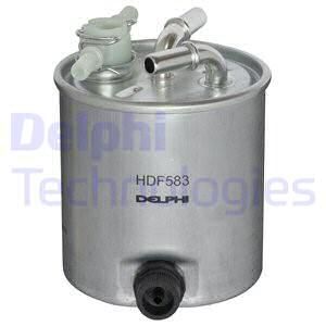 DELPHI Топливный фильтр HDF583