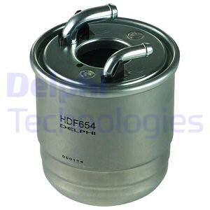 DELPHI Топливный фильтр HDF654