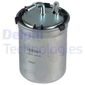 DELPHI Топливный фильтр HDF661
