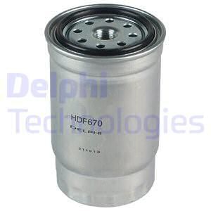 DELPHI Топливный фильтр HDF670