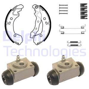 DELPHI Комплект тормозных колодок KP1086