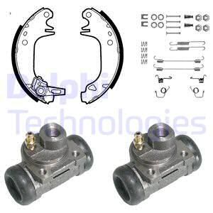 DELPHI Комплект тормозных колодок KP868