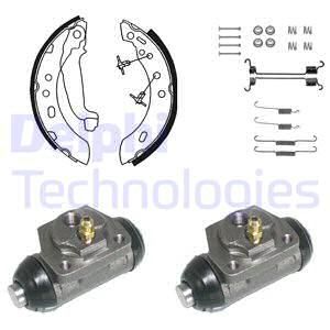 DELPHI Bremžu loku komplekts KP914