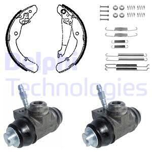 DELPHI Комплект тормозных колодок KP944