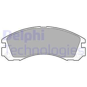 DELPHI Bremžu uzliku kompl., Disku stāvbremze LP1628