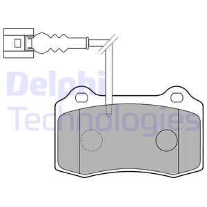 DELPHI Bremžu uzliku kompl., Disku bremzes LP1753