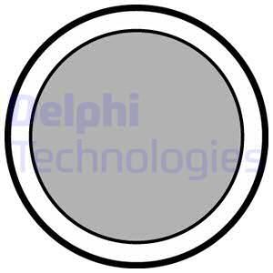 DELPHI Комплект тормозных колодок, дисковый тормоз LP347