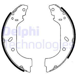 DELPHI Комплект тормозных колодок LS1715
