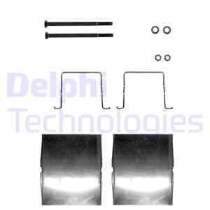 DELPHI Piederumu komplekts, Disku bremžu uzlikas LX0391