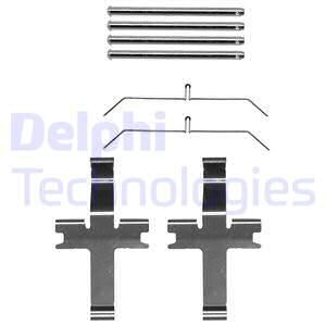 DELPHI Piederumu komplekts, Disku bremžu uzlikas LX0495