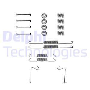 DELPHI Комплектующие, тормозная колодка LY1158