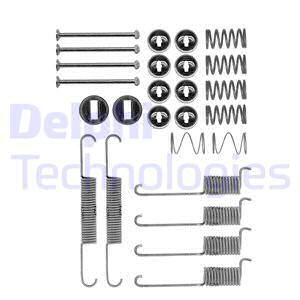 DELPHI Комплектующие, тормозная колодка LY1197