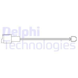 DELPHI Сигнализатор, износ тормозных колодок LZ0101