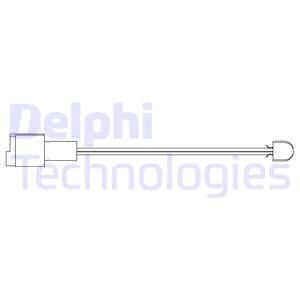 DELPHI Indikators, Bremžu uzliku nodilums LZ0109