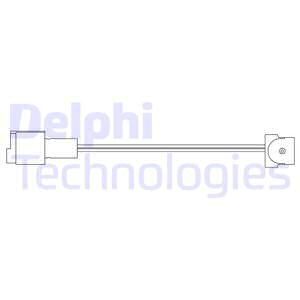 DELPHI Indikators, Bremžu uzliku nodilums LZ0110