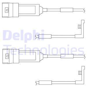 DELPHI Indikators, Bremžu uzliku nodilums LZ0123