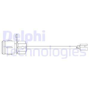 DELPHI Indikators, Bremžu uzliku nodilums LZ0132