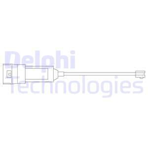 DELPHI Indikators, Bremžu uzliku nodilums LZ0133