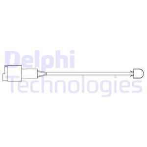 DELPHI Indikators, Bremžu uzliku nodilums LZ0138