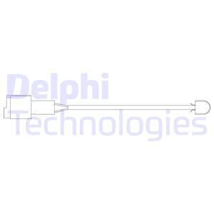 DELPHI Indikators, Bremžu uzliku nodilums LZ0141