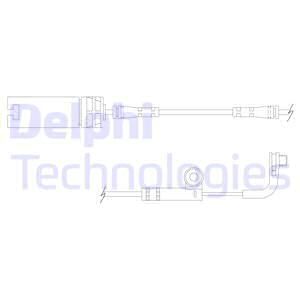DELPHI Indikators, Bremžu uzliku nodilums LZ0170