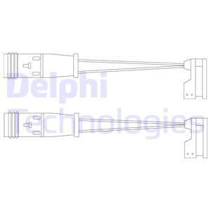DELPHI Indikators, Bremžu uzliku nodilums LZ0185