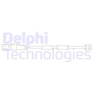 DELPHI Сигнализатор, износ тормозных колодок LZ0188