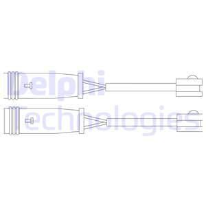 DELPHI Indikators, Bremžu uzliku nodilums LZ0199