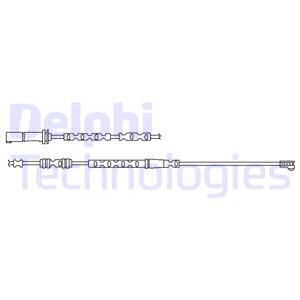 DELPHI Сигнализатор, износ тормозных колодок LZ0224