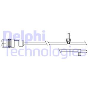 DELPHI Indikators, Bremžu uzliku nodilums LZ0264