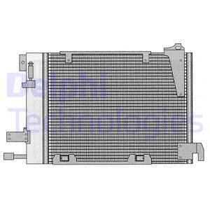 DELPHI Конденсатор, кондиционер TSP0225221